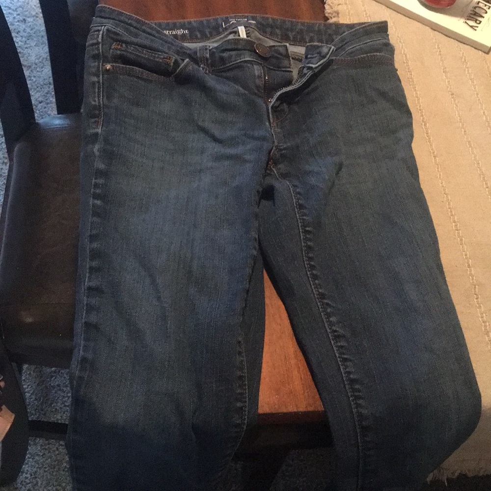 Ann Taylor Loft boyfriend skinny jeans